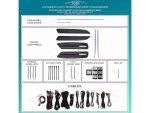 Підсвітка салону FORS.auto Mercedes Benz Vito (Dashboard Structure Change) 2016-2023 (Carbon Fiber)-24 LEDs
