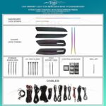 Підсвітка салону FORS.auto Mercedes Benz Vito (Dashboard Structure Change) 2016-2023 (Carbon Fiber)-24 LEDs