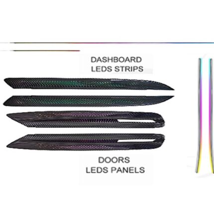 Підсвітка салону FORS.auto Mercedes Benz Vito (Dashboard Structure Change) 2016-2023 (Carbon Fiber)-24 LEDs – 1