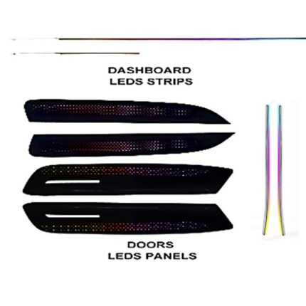Підсвітка салону Mercedes Benz Vito FORS.auto (Dashboard Structure Change) 2016-2023 (Piano Black)-24 LEDs