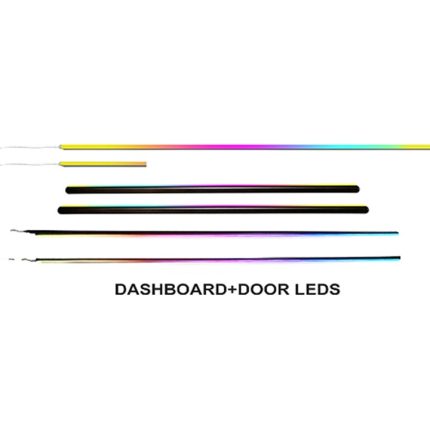 Підсвітка салону Honda Odyssey Elysion FORS.auto Wood Rainbow Kit в інтер'єрі