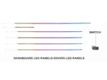 Підсвітка салону FORS.auto Honda XRV Rainbow Kit в інтер'єрі