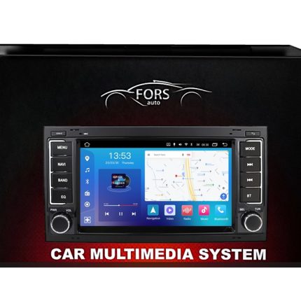 Універсальна магнітола Volkswagen Touareg FORS auto 4 PRO - вигляд збоку