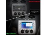 Штатна магнітола FORS.auto FS 4 PRO-FDSK для Ford Focus, Mondeo, S-Max, C-Max, Kuga, Fiesta, Fusion - задня панель