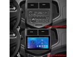 Штатна магнітола FORS.auto FS 1 LITE для Chevrolet Aveo 2011-2015 - задня панель