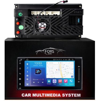 Універсальна магнітола FORS auto Toyota TU4 PRO (7", 4+64Gb, CarPlay) - вигляд збоку