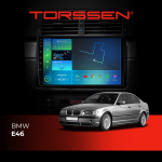 Штатна магнітола Torssen BMW e46 для автомобіля