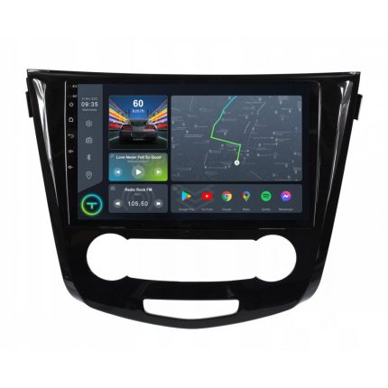 Штатна магнітола Torssen для Nissan Xtrail/Qashqai 2013+ - вид збоку