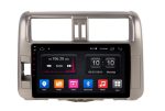 Штатна магнітола TORSSEN Toyota Prado 150 2009-2013 в інтер'єрі авто