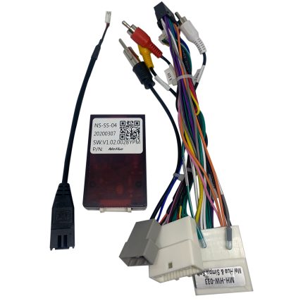 CAN BUS адаптер Nissan Xtrail / Qashqai 16pin для підключення аудіосистеми