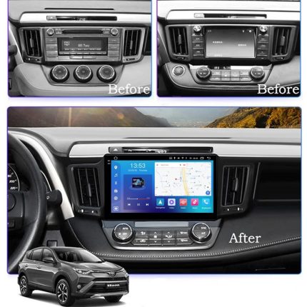 Штатна магнітола FORS.auto FS 4 MAX для Toyota RAV4 (4+32Gb, 9") 2013-2018