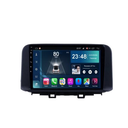 Штатна магнітола Torssen Hyundai Kona 17+ F10332 4G Carplay на панелі авто