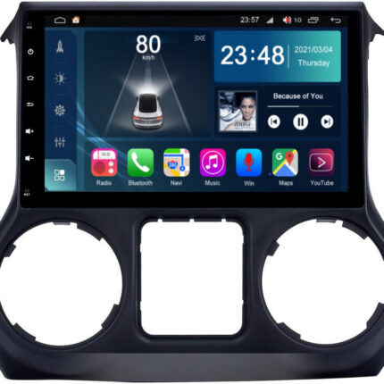 Штатна магнітола Torssen Jeep Wrangler 11-17 з Carplay