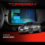 Штатна магнітола Torssen Nissan Kicks 2016+ F10332 4G Carplay
