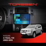 Штатна магнітола Torssen Nissan Xtrail T31 2002-2013
