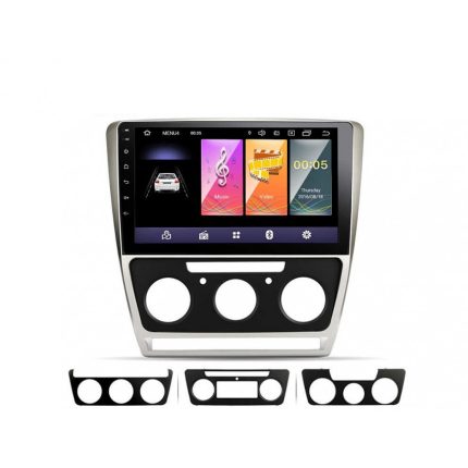 Штатна магнітола Torssen Skoda Octavia A5 08-13 silver F10332 4G Carplay