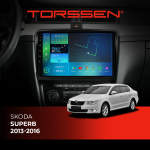 Штатна магнітола Skoda Superb Torssen з Carplay