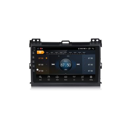 Штатна магнітола Torssen Toyota Prado 120 F9332 4G Carplay – вигляд збоку