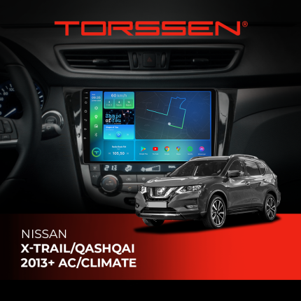 Штатна магнітола Torssen Nissan Xtrail Qashqai