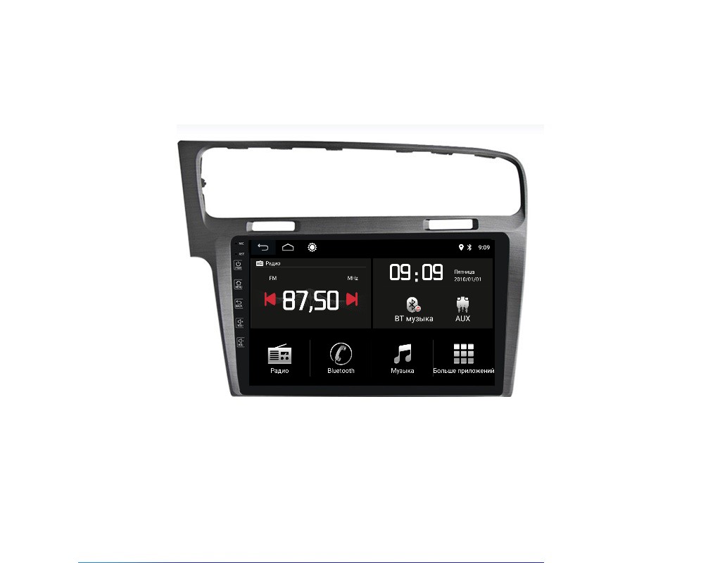 Штатная магнитола Torssen VW Golf 7 grey MQG10232 4G Штатна магнітола Torssen VW Golf 7 grey MQG10232 4G