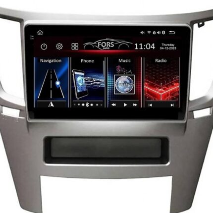 Штатна магнітола FORS.auto FS 4 PRO для Subaru Legacy/Outback (4+64Gb, 9")