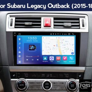 Штатна магнітола FORS.auto FS 6 MAX для Subaru Legacy/Outback (6+128Gb, 9") 2015-2018 - 3