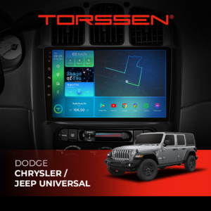 Штатна магнітола Torssen Dodge Chrysler Jeep universal F106128 4G Carplay