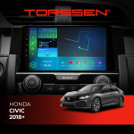 Штатна магнітола для авто Honda Civic 18+ Torssen