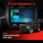 Штатна магнітола для авто Jeep Compas/Patriot Torssen