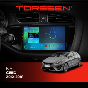 Штатна магнітола Torssen Kia Ceed 12-18 F98256 4G Carplay