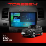 Штатна магнітола для авто Kia Soul 2008-2011 Torssen з Carplay
