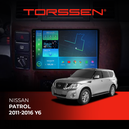 Штатна магнітола Torssen для авто Nissan Patrol