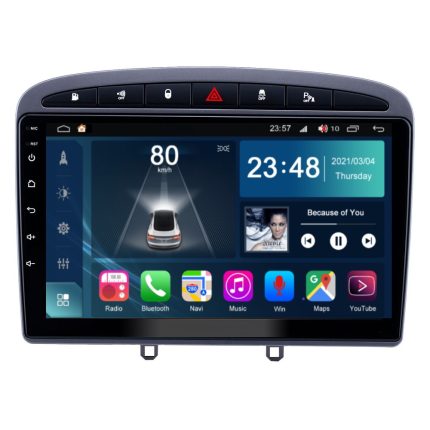 Штатна магнітола Torssen Peugeot 308/408 F96128 4G Carplay - 1