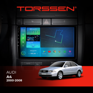 Штатна магнітола Torssen Audi A4 00-08/Seat Exeo F9432 4G Carplay DSP
