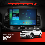 Штатна магнітола Torssen Chevrolet Captiva 16+
