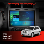 Штатна магнітола Torssen Jeep Compass 07-10 4G Carplay DSP