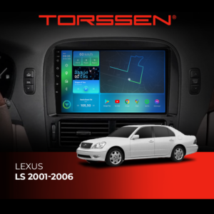 Штатна магнітола Torssen Lexus LS 01-06 F9332 4G Carplay DSP