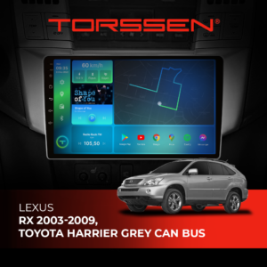 Штатна магнітола Torssen Lexus RX 03-09 для автомобілів Toyota Harrier та Lexus RX