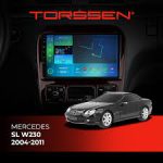 Штатна магнітола Torssen для Mercedes SL W230 04-11 з Carplay та DSP