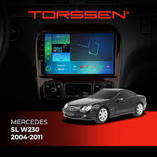 Штатна магнітола Torssen для Mercedes SL W230 04-11 з Carplay та DSP