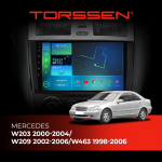 Штатна магнітола Torssen Mercedes W203/W209/W463 4G Carplay DSP