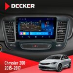 Штатна магнітола Chrysler 200 2015-2017 Decker D9-008 8x128 DSP 4G