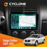 Штатна магнітола Dodge Caliber 2009-2012 Cyclone C9-013 4x64 DSP 4G