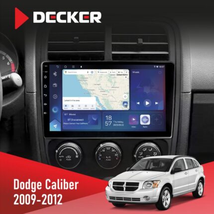 Штатна магнітола Dodge Caliber 2009-2012 Decker D9-007 4x64 DSP 360 4G