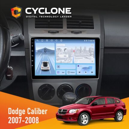 Штатна магнітола Dodge Caliber 2007-2008 Cyclone C10-012 4x64 DSP 4G