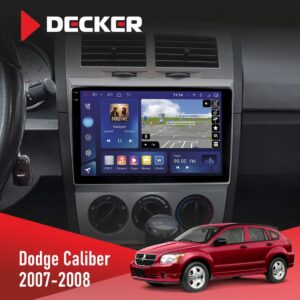 Штатна магнітола Dodge Caliber 2007-2008 Decker D10-009 4x64, DSP, 4G, 2k