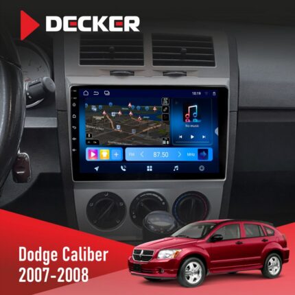 Штатна магнітола Dodge Caliber 2007-2008 Decker D10-008 8x128 DSP 4G