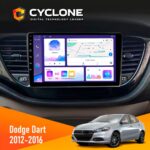 Штатна магнітола Dodge Dart 2012-2016 Cyclone C9-011 4x64, DSP