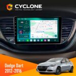 Штатна магнітола Dodge Dart 2012-2016 Cyclone C9-013 4x64 DSP 4G