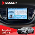 Штатна магнітола Dodge Dart 2012-2016 Decker D9-010 6x128 DSP 4G 2K